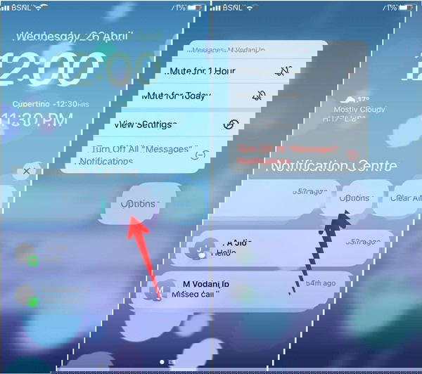 Варианты временного отключения уведомлений для приложения