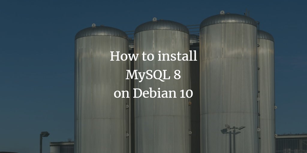 Установка и защита MySQL 8 на Debian Buster