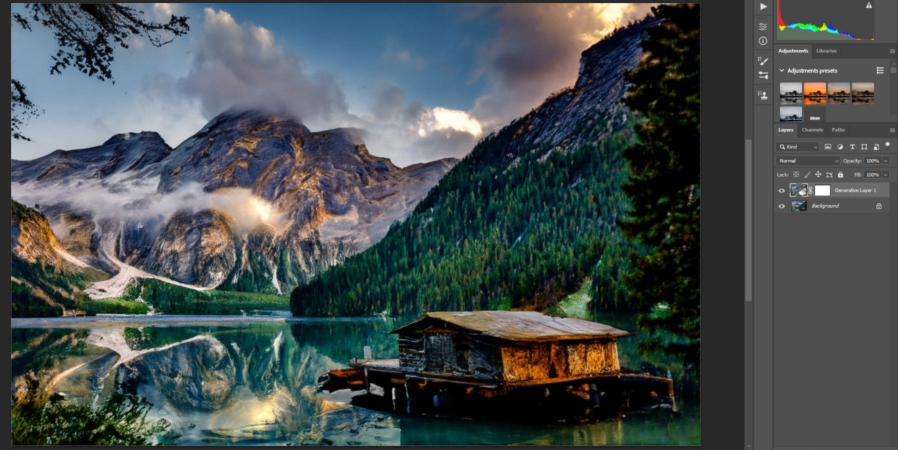 Пример угольного рисунка