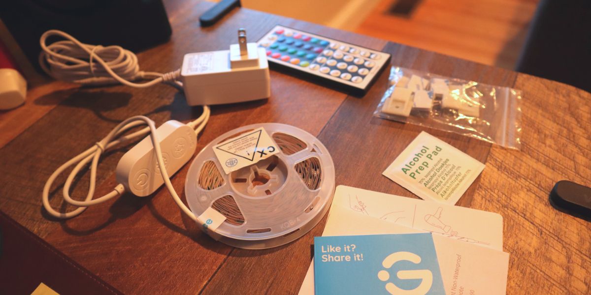 Govee Strip Lights Whats In The Box