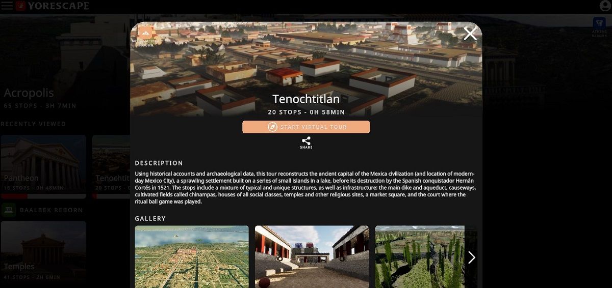 Превью виртуального тура Yorescape