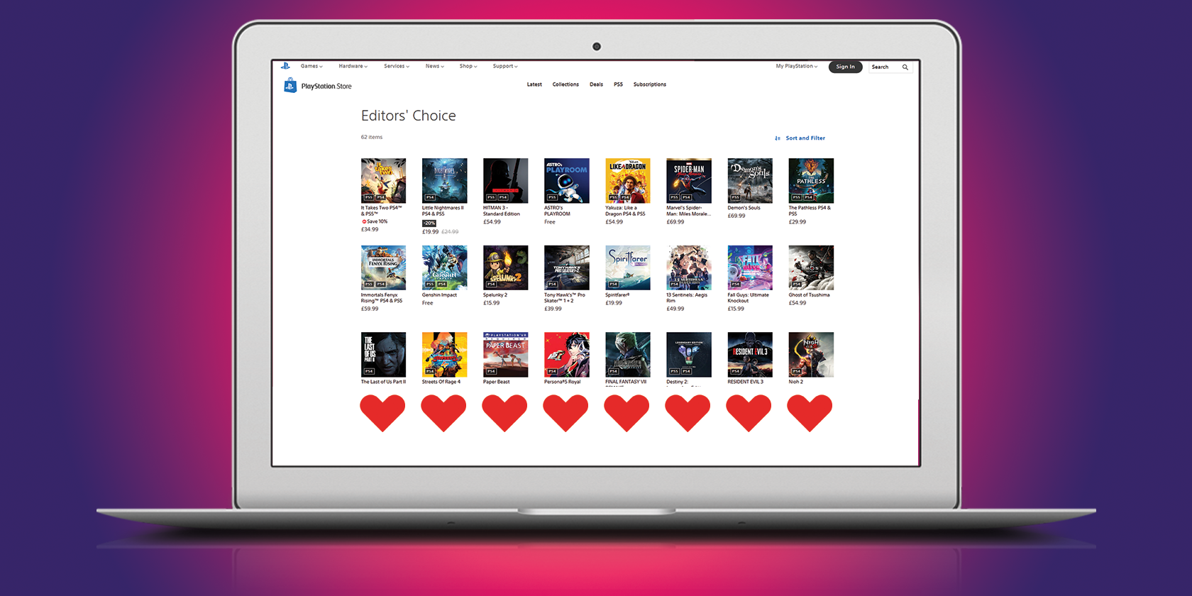 Как добавить игры в список желаемого PlayStation