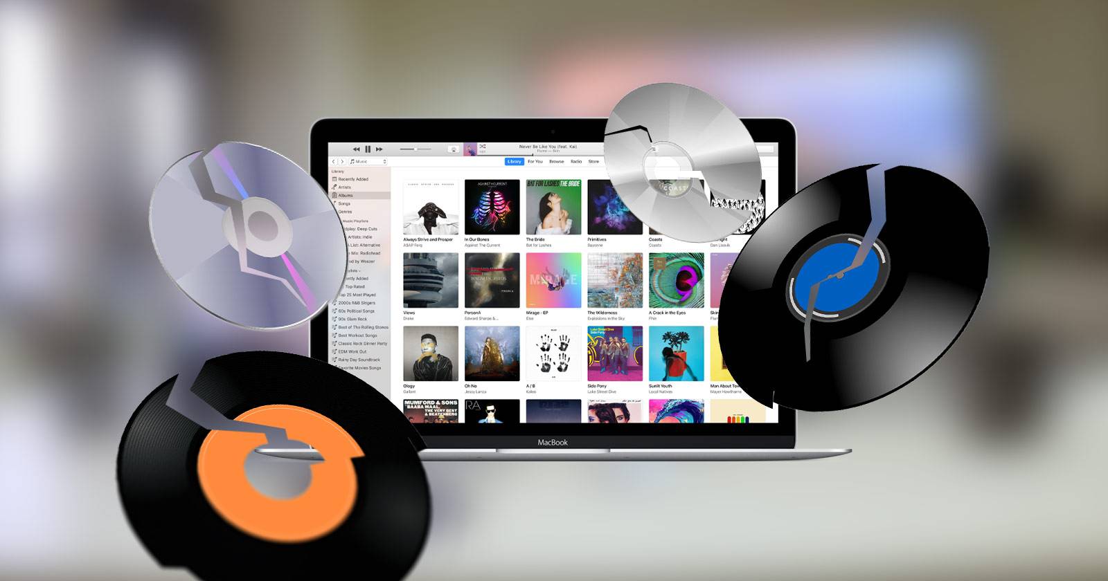 Исправить повреждённую библиотеку iTunes