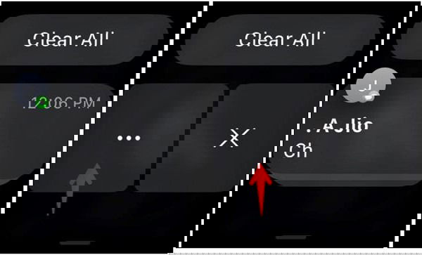 Опции уведомления на Apple Watch