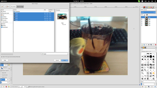 Создать анимацию из серийных снимков на Linux