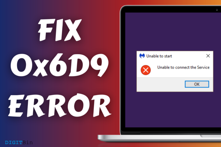 Как исправить ошибку Windows 0x6D9