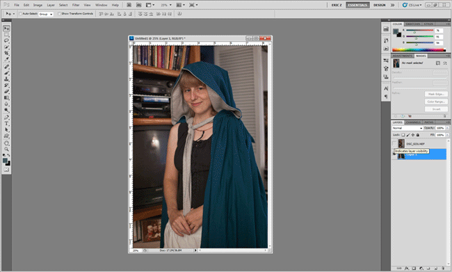 Анимация перехода между двумя слоями
