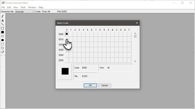 Private Character Editor