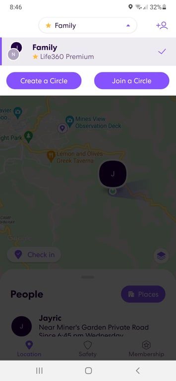 Создание круга: интерфейс приложения с кнопкой 