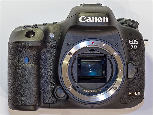 Canon EOS 7D Mark II вид корпуса