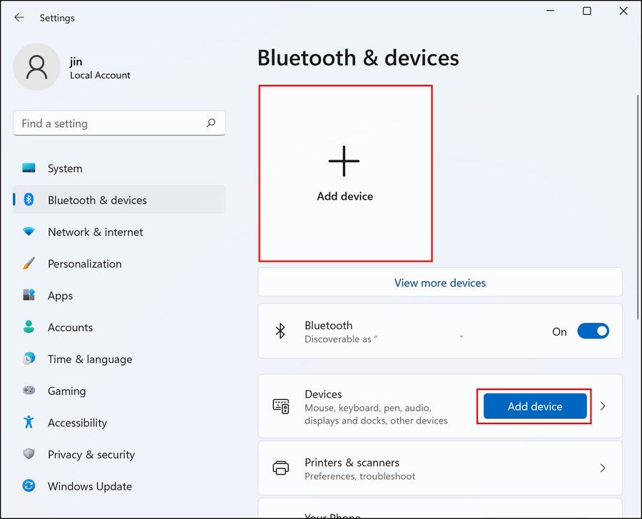 Добавить Bluetooth-устройство