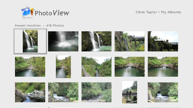 Просмотр Google Фото на Roku