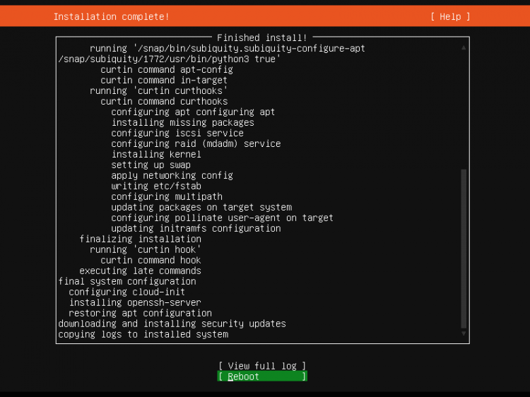 Готовая система Ubuntu 20.04