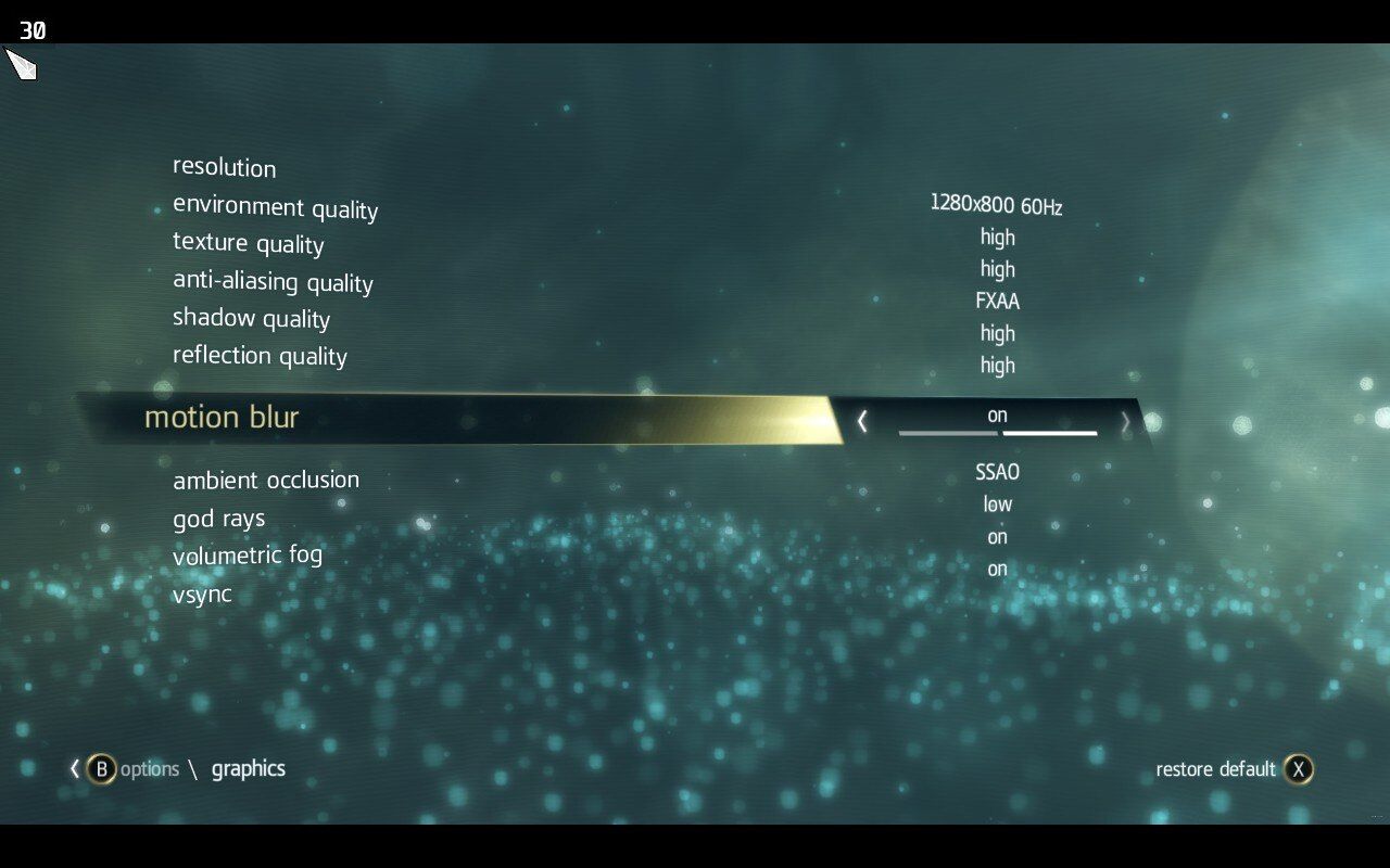 Настройки внутри игры на Steam Deck