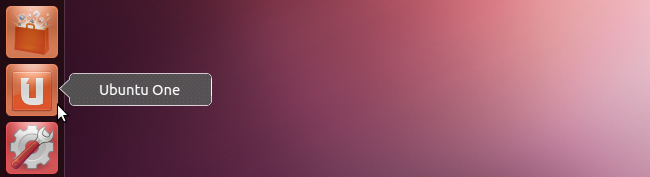 Окно входа Ubuntu One с полями для учётной записи