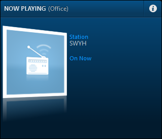 Теперь воспроизводится: Sonos показывает статус Now Playing для потока SWYH