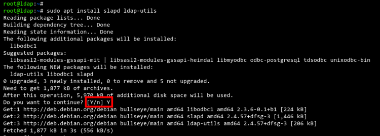 OpenLDAP на Debian 11 — установка и настройка