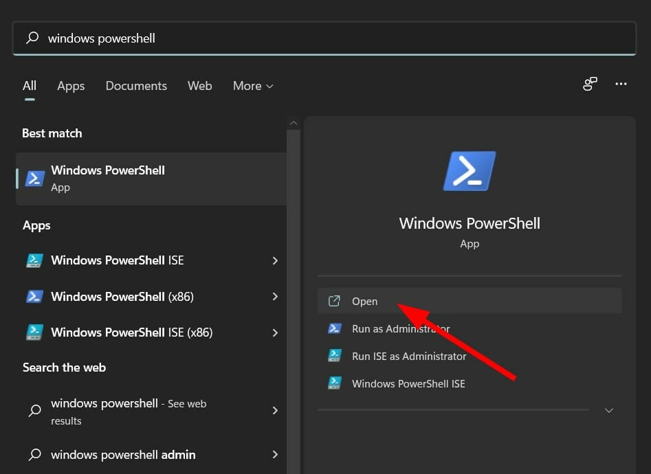 Windows PowerShell