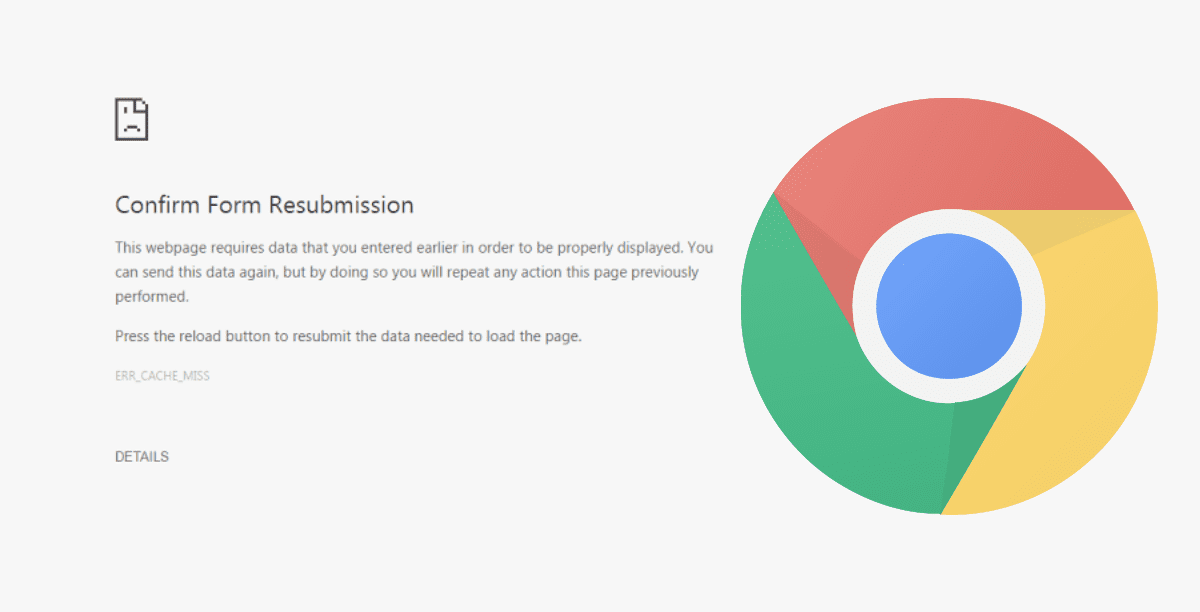 Corriger ERR_CACHE_MISS — Guide Chrome