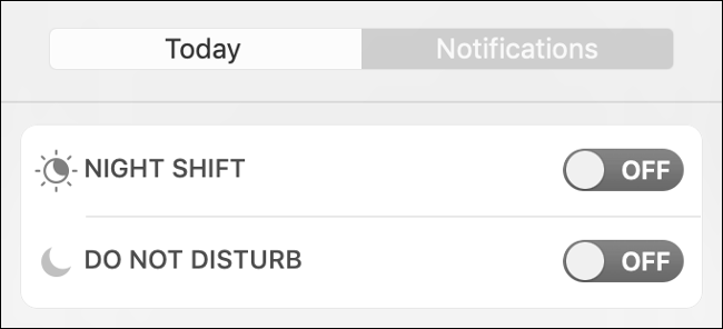 Включение режима «Не беспокоить» на macOS