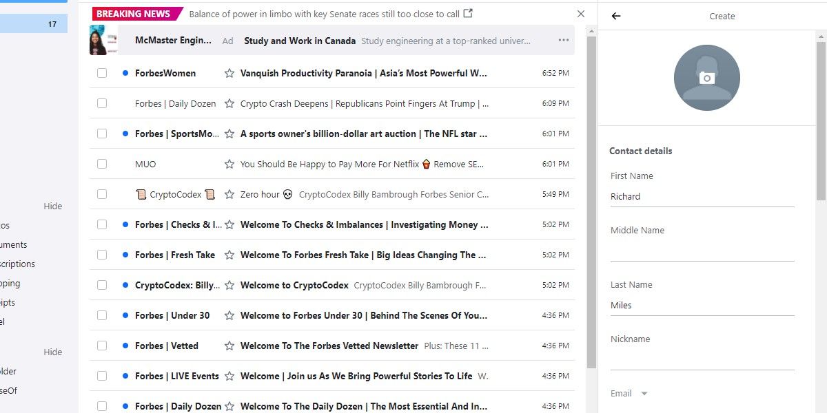 Yahoo email contact details