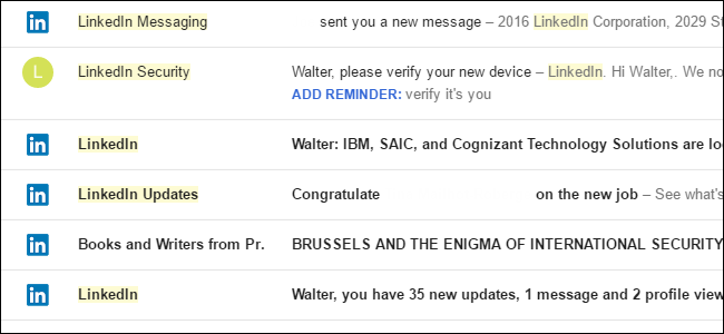 Как отключить надоедливые письма LinkedIn