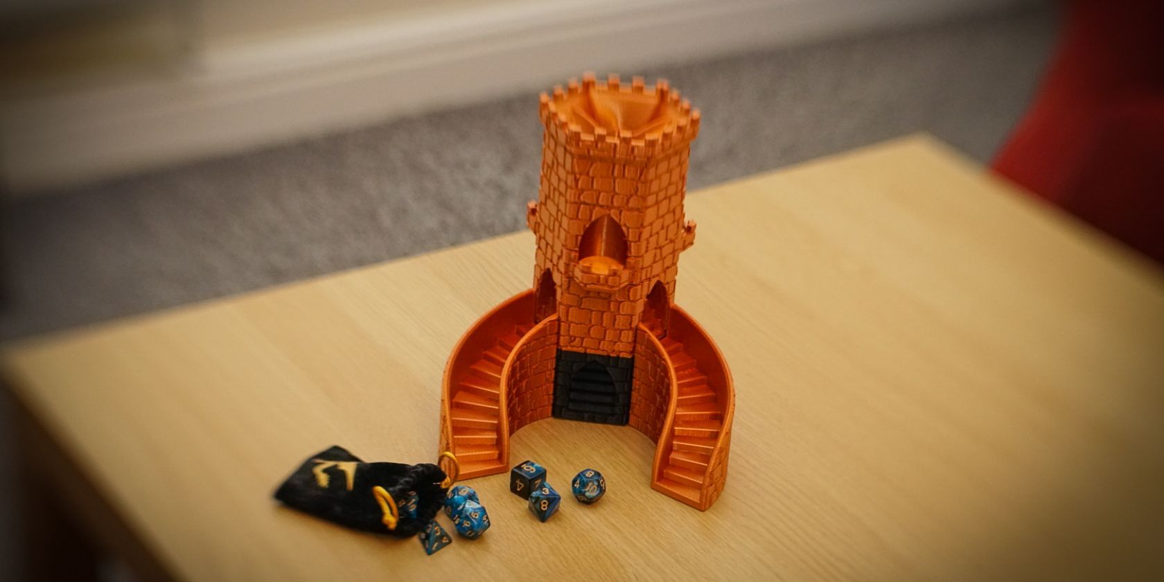 Как сделать башню для бросков костей — DIY