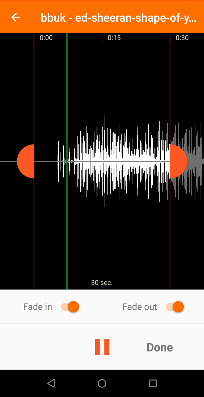create personalized ringtone in audiko