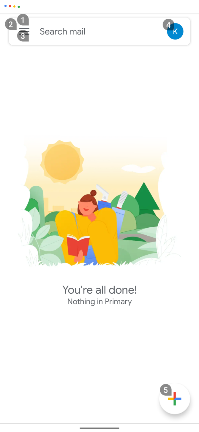 Написание письма голосом в Gmail
