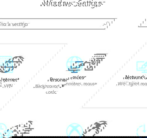Параметры Windows — раздел 'Сеть и Интернет'