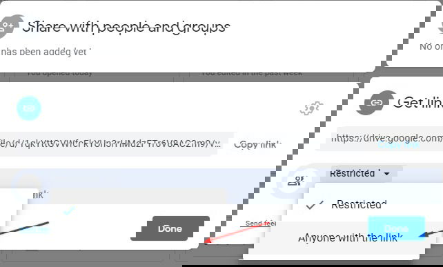 Discord Using Google Drive Files
