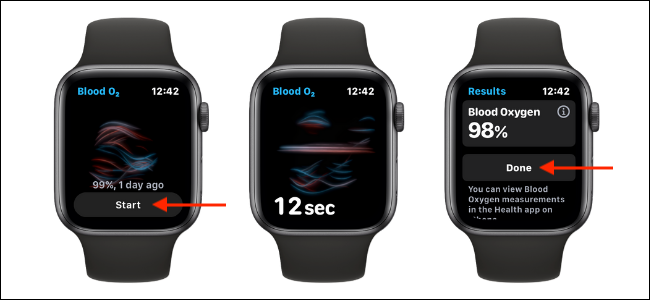 Measure Blood Oxygen Levels on Apple Watch