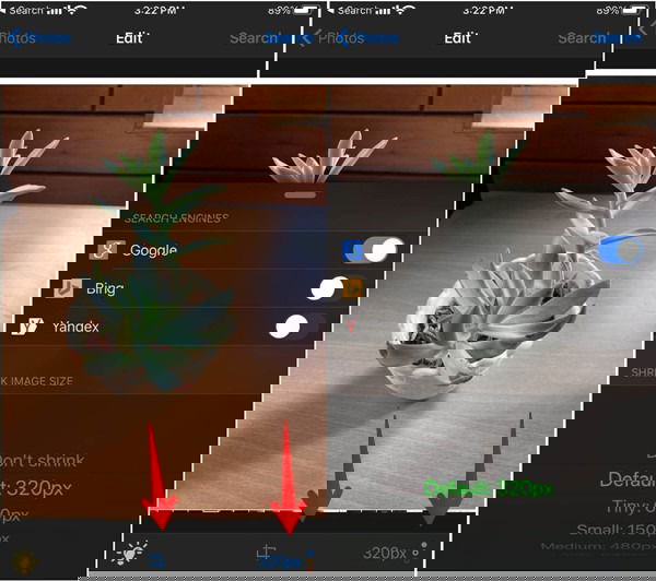 Настройка поиска в Reversee