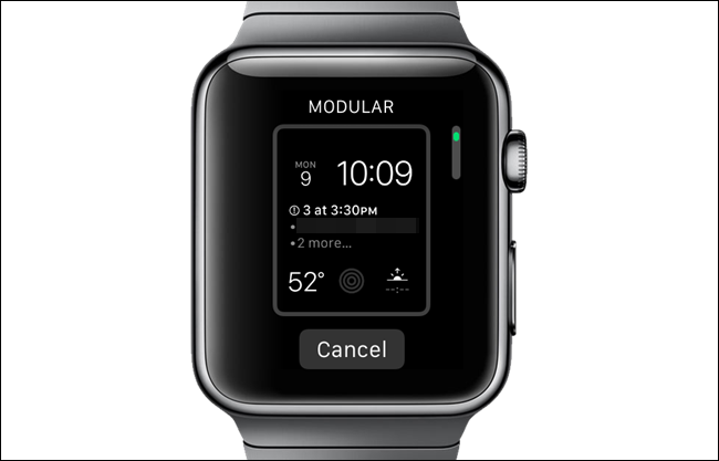 Выбор шаблона для нового циферблата на базе Modular