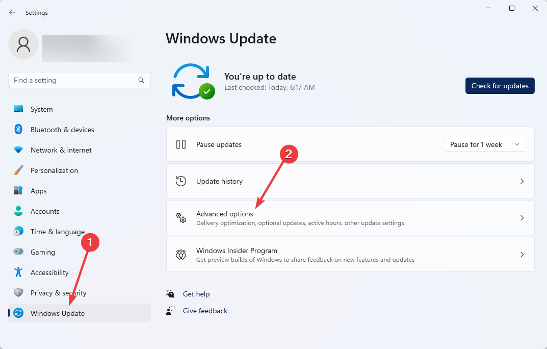 Параметры Windows — восстановление