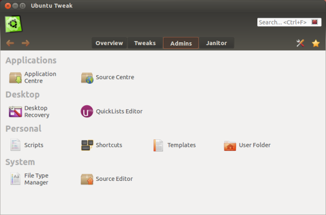 Центр приложений и список PPA в Admins