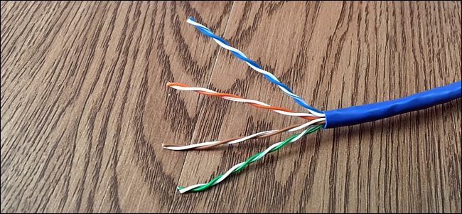 Расплетённые пары проводов