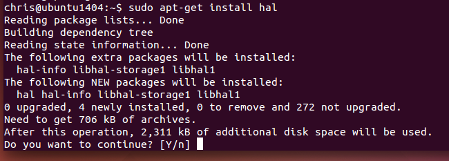 Добавление PPA для Zombie HAL и установка пакета hal