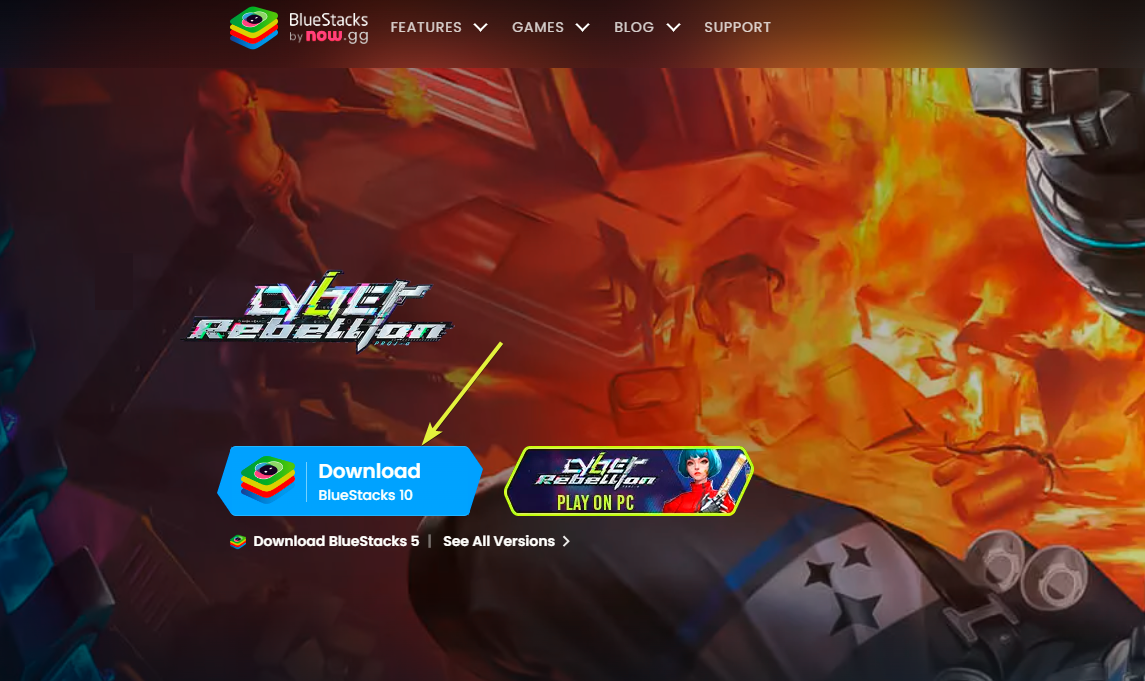 Скачивание и установка BlueStacks с официального сайта