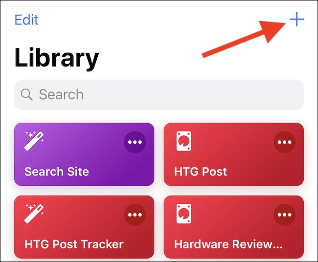 Нажмите плюс в правом верхнем углу