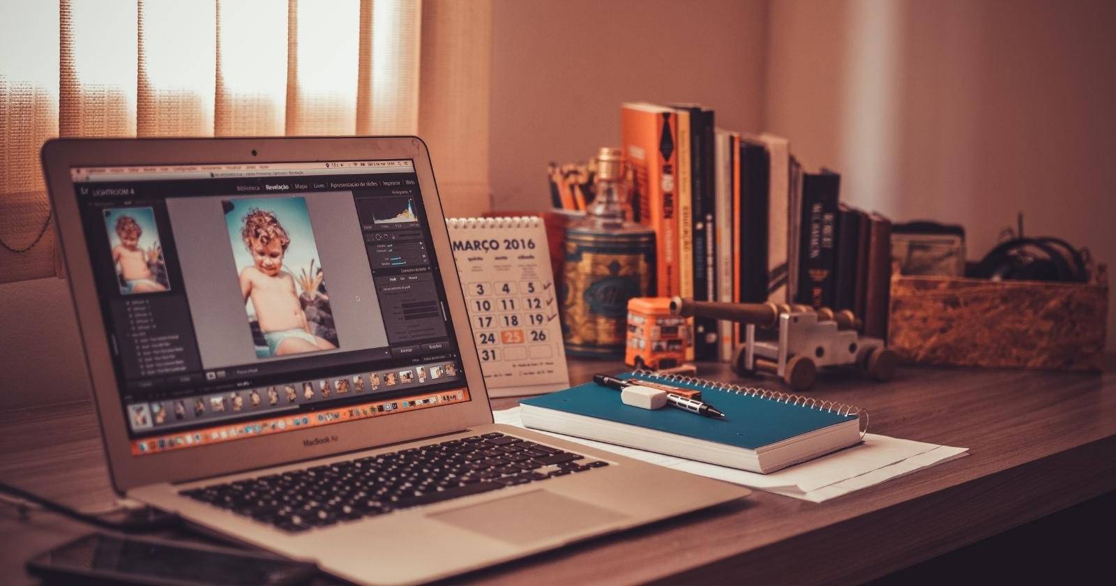 Редактирование изображения на Mac — пример окна macOS