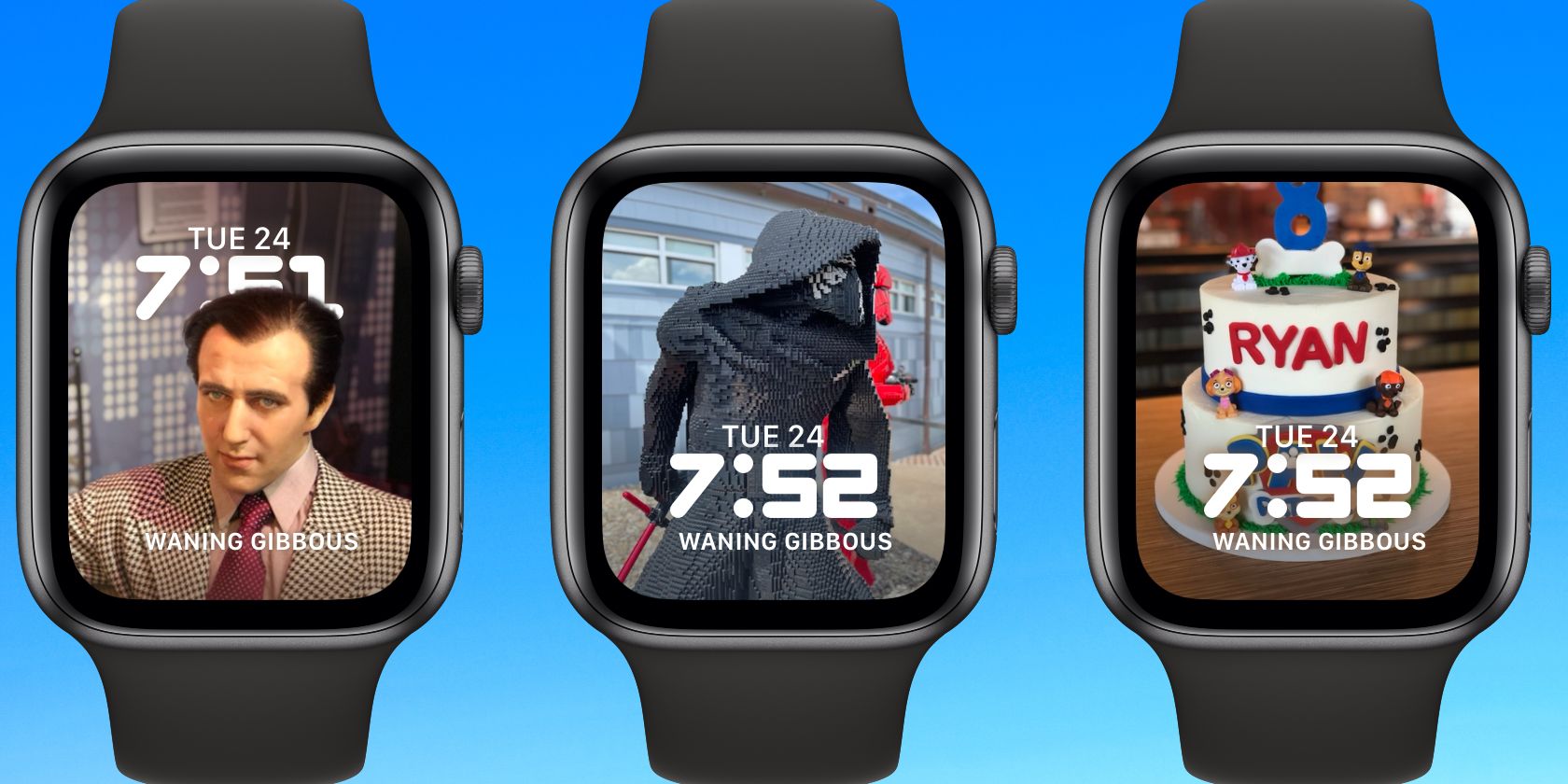 Создать циферблат Portrait на Apple Watch