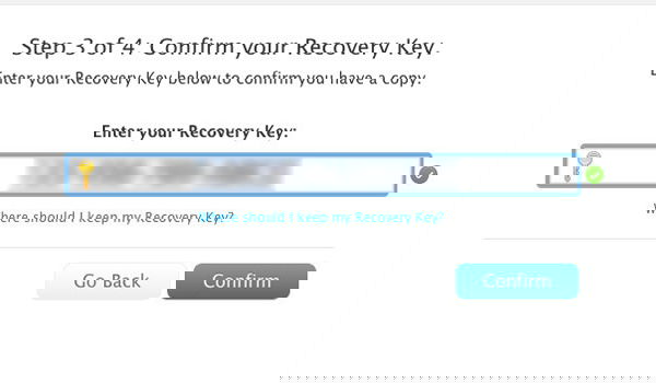 Ключ восстановления для двухэтапной проверки