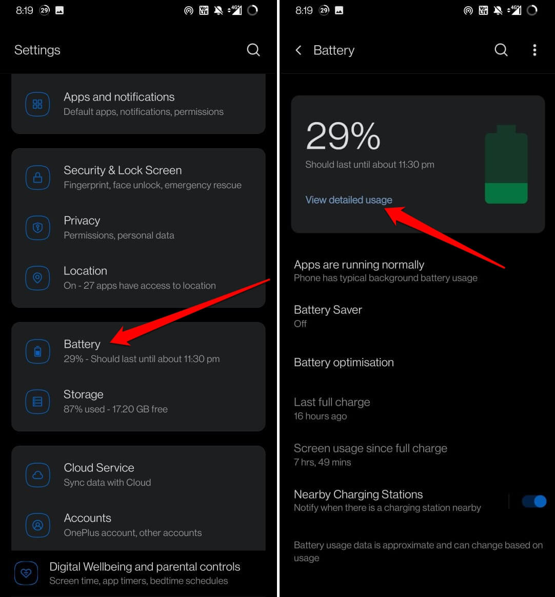 Androidでバッテリーの状態を確認する方法
