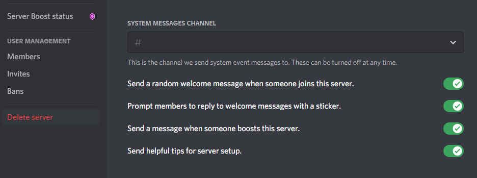 Обзор сервера Discord на компьютере