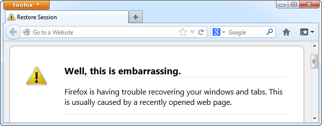 Как устранить сбои Mozilla Firefox