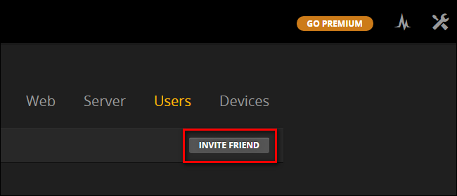 Кнопка Пригласить друга