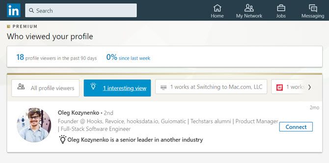 LinkedIn Interesting Insights
