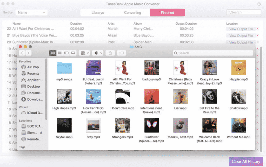 Готовые MP3 файлы в TunesBank