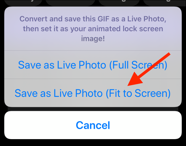Открыть Live Photo и нажать Редактировать